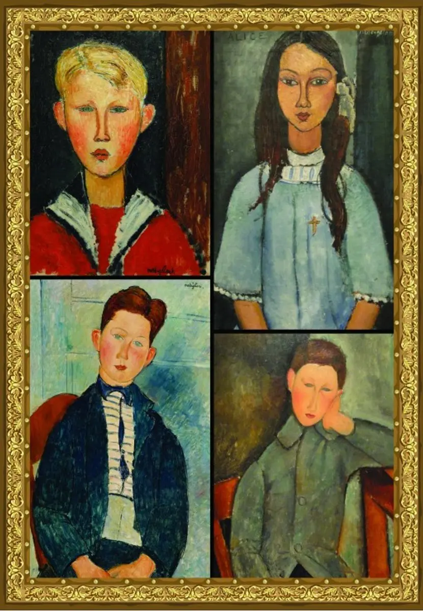 Grafika puzzel L'oeuvre de Modigliani