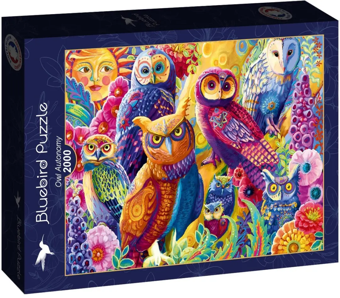 Bluebird Puzzle Owl Autonomy 2000 Stuks - Meerkleurig
