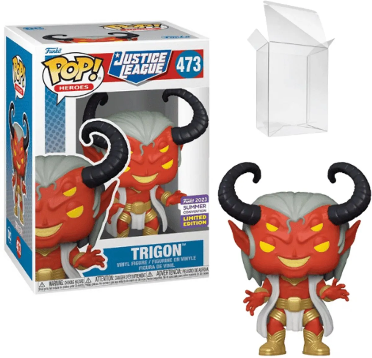 Funko POP! Trigon Justice League #473 SDCC