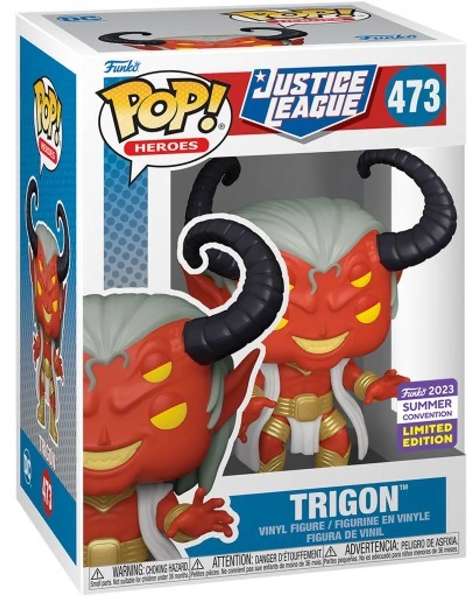 Funko POP! Trigon Justice League #473 SDCC