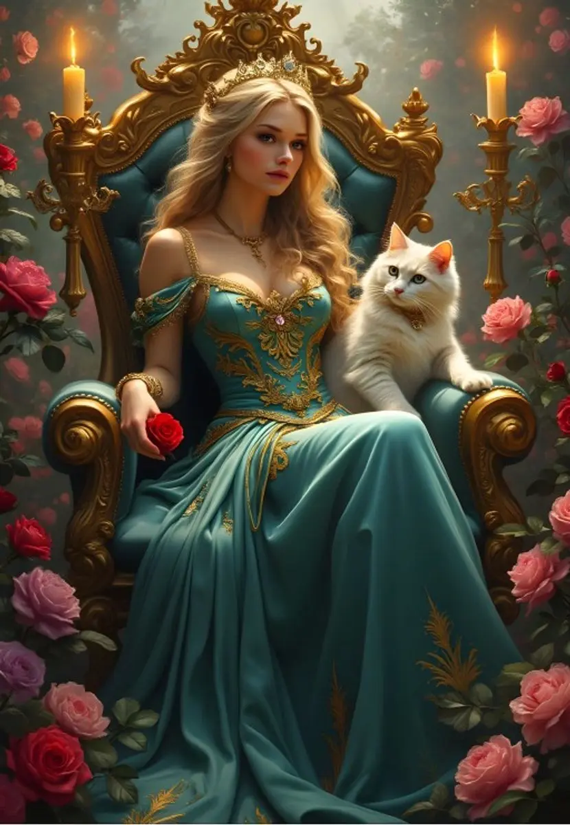 Bluebird Puzzle legpuzzel The Queen of Roses 1000 stukjes fantasie.