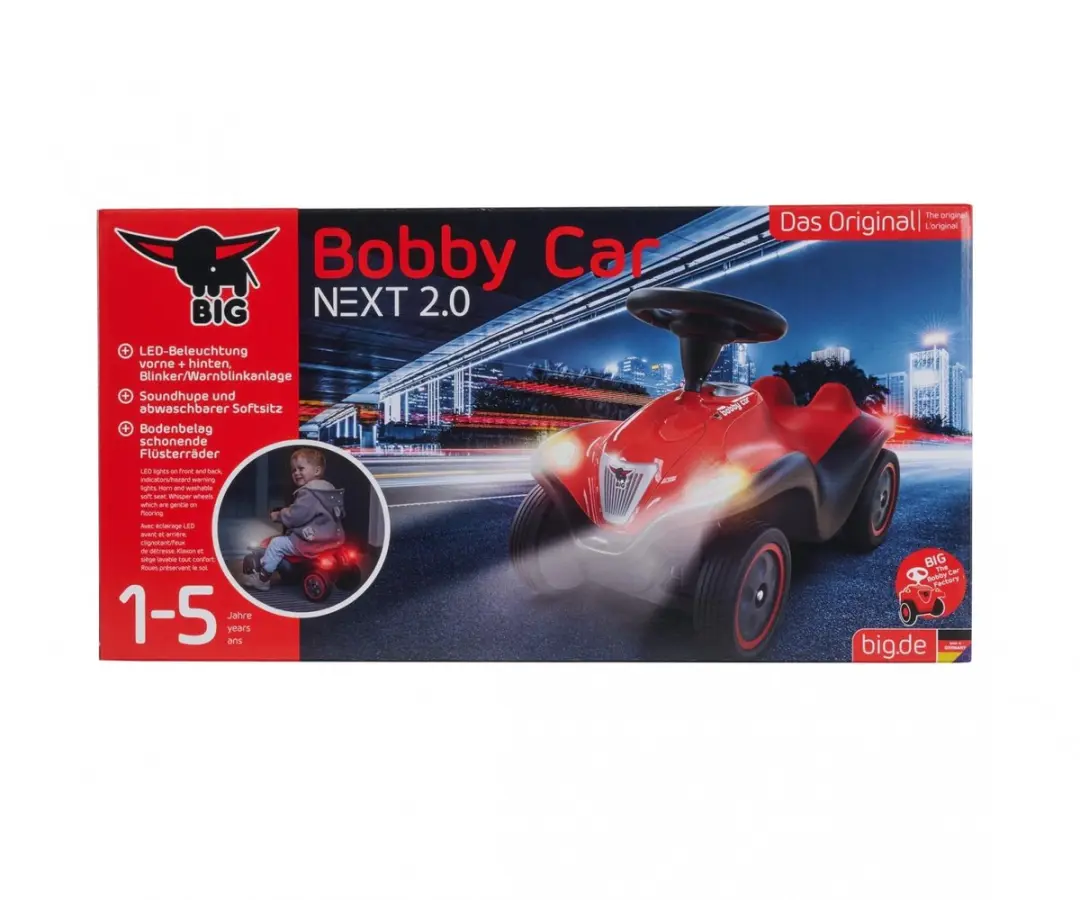 BIG Bobby Car Verlichting 800056238 - Grijs/ Groen/ Rood - afbeelding 2 van 6