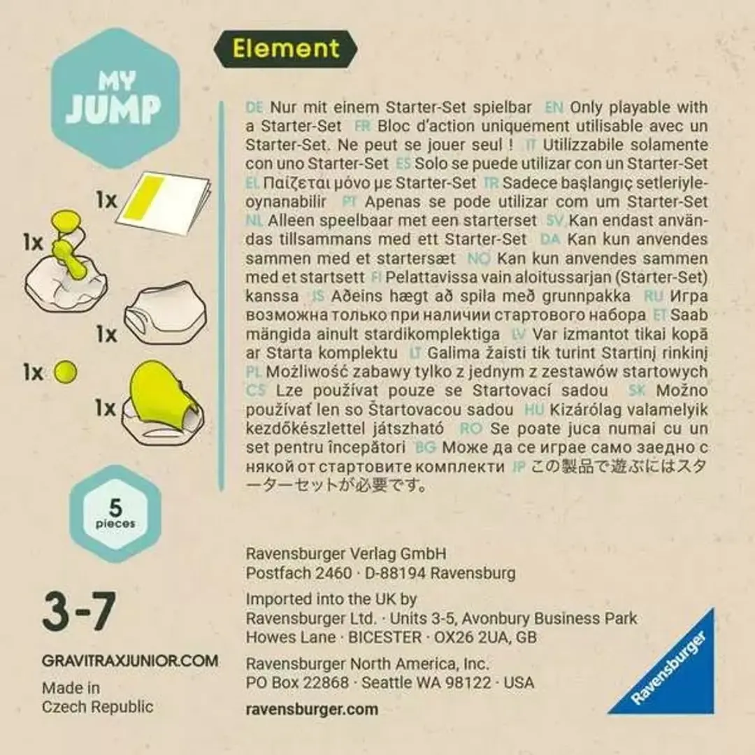 GraviTrax Junior Element Jump - 182 Onderdelen - afbeelding 4 van 6