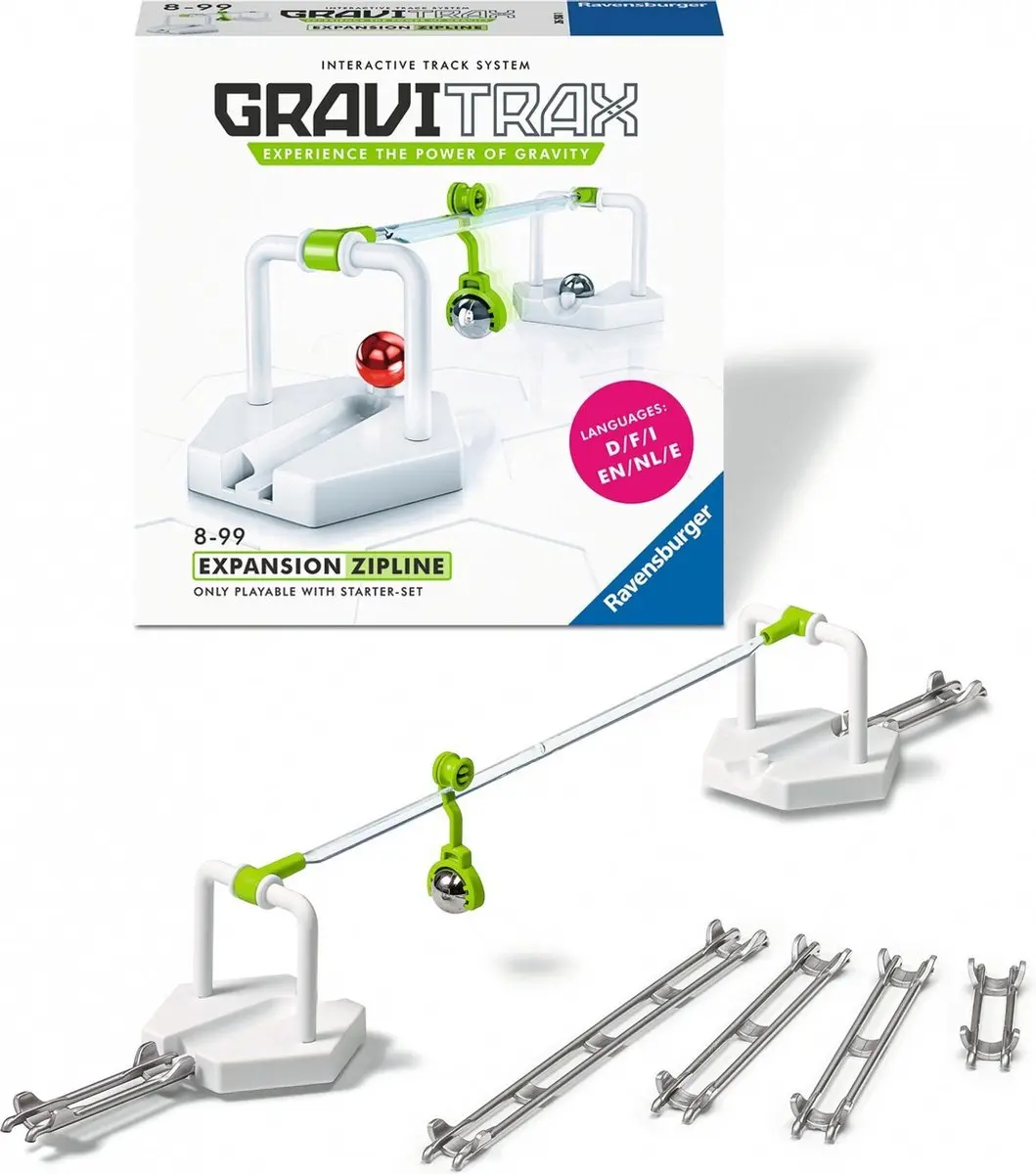 GraviTrax Zipline Uitbreiding - 13 Baandelen - afbeelding 5 van 6