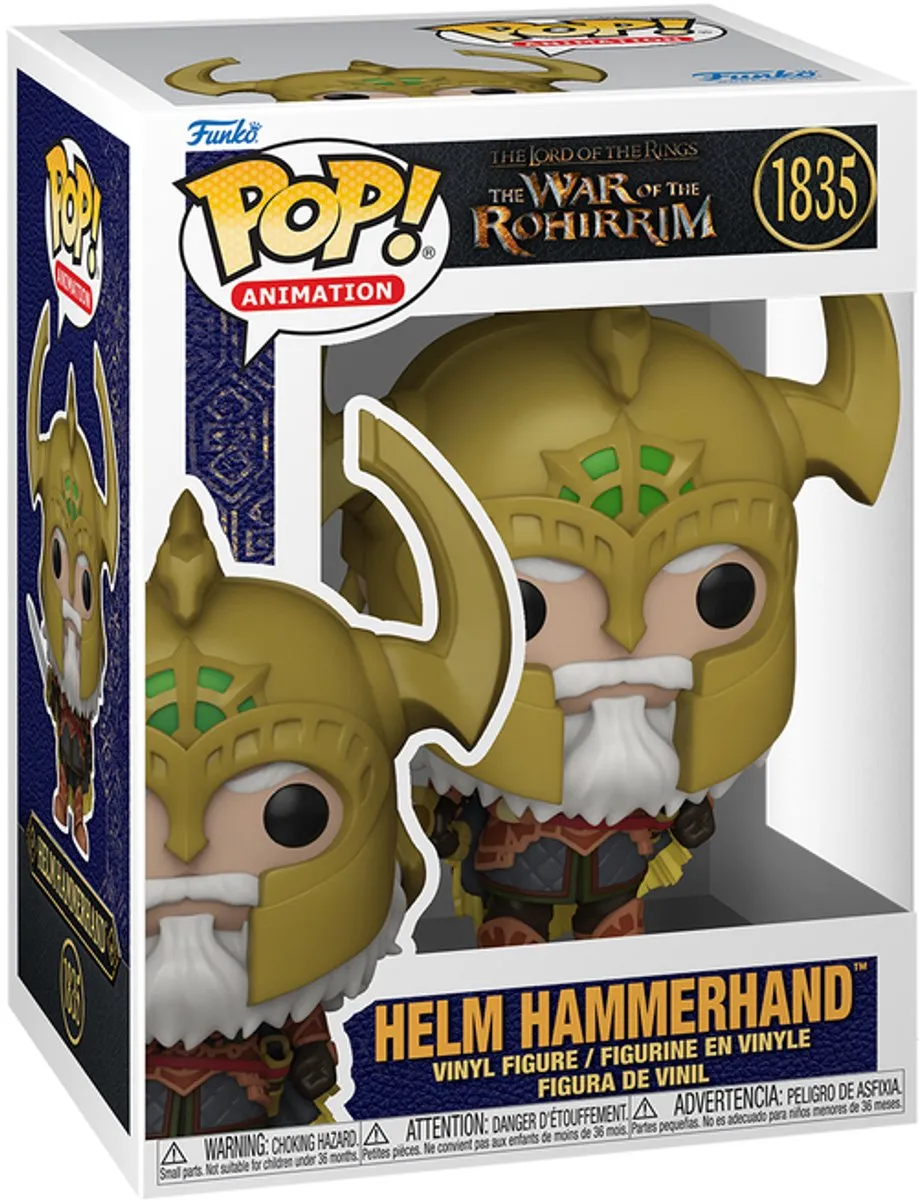 Funko Pop! The Lord of the Rings Helm Hammerhand #1835 - Multicolor