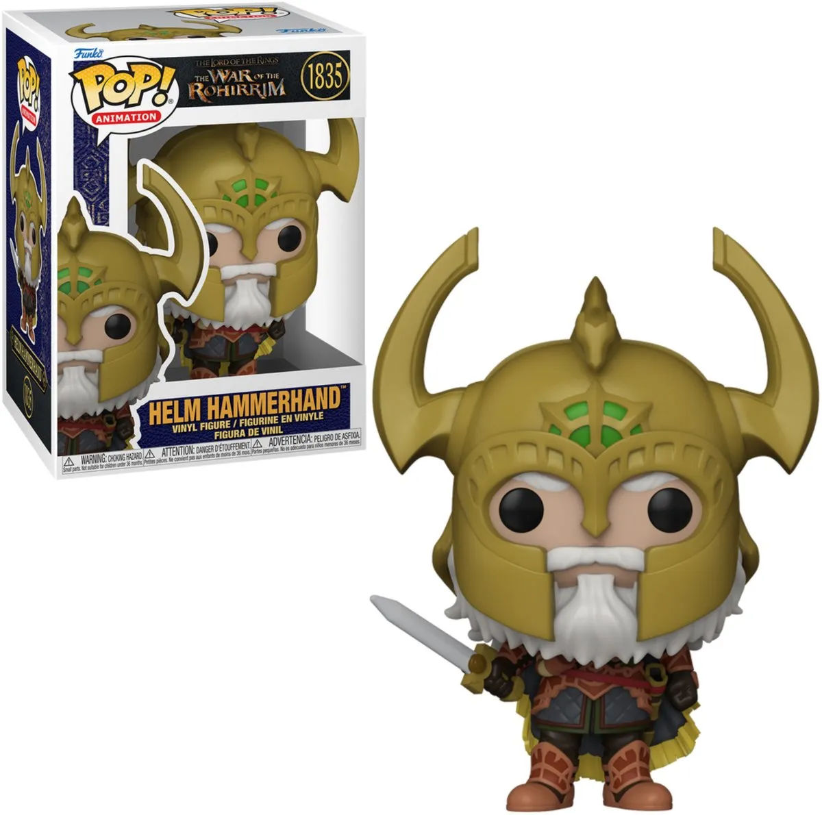 Funko Pop! The Lord of the Rings Helm Hammerhand #1835
