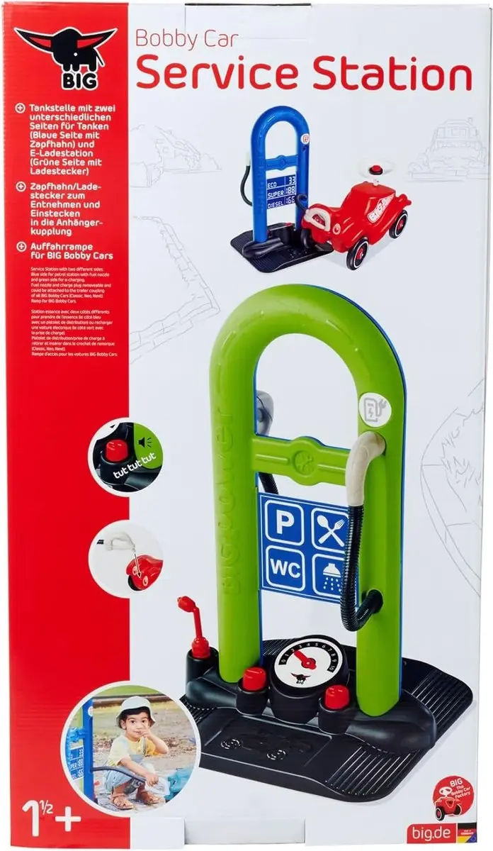 BIG Bobby Car Benzinestation - Multicolore - afbeelding 5 van 6