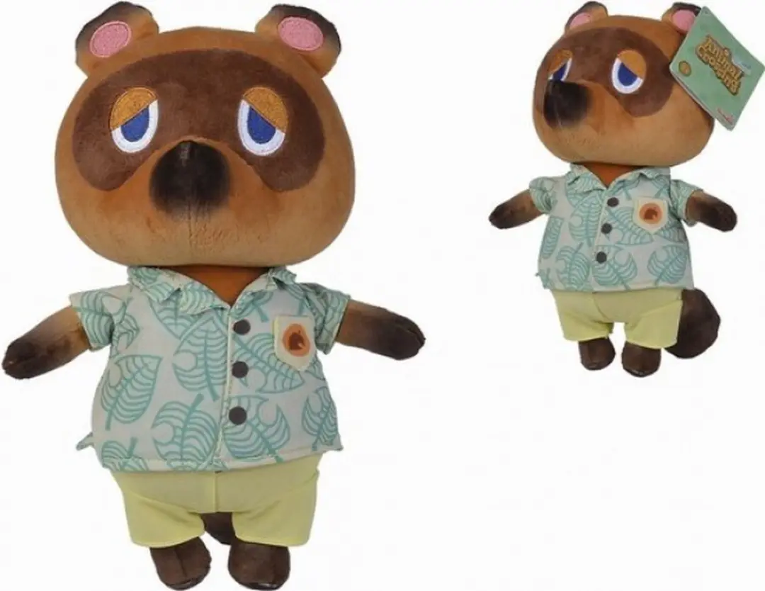 Simba Animal Crossing Tom Nook Pluche - 26cm - afbeelding 2 van 3