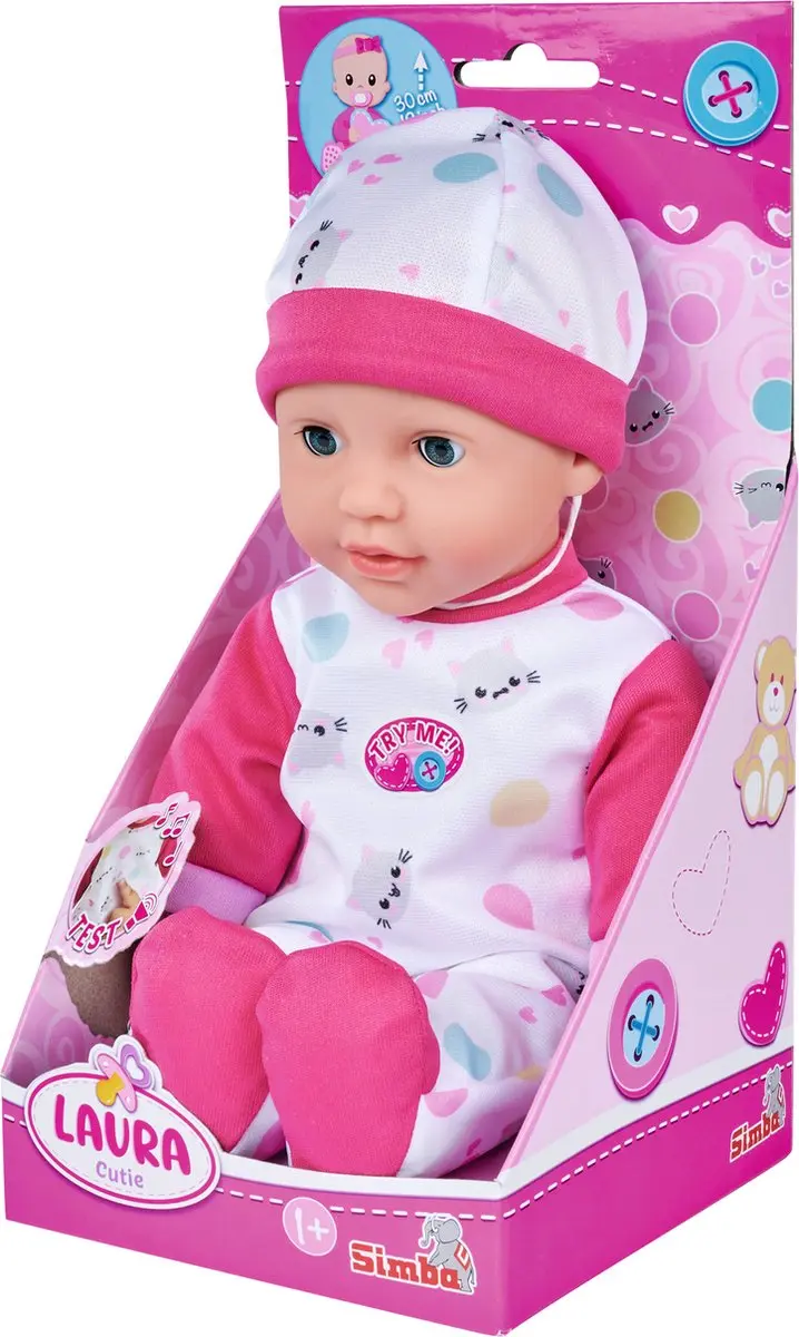 Simba Laura Cutie Pop - Meerkleurig - afbeelding 4 van 6