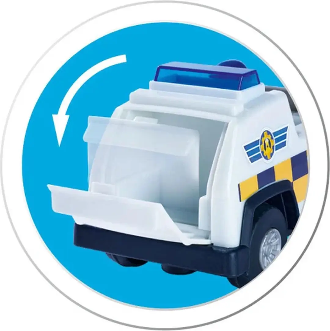 Simba Brandweerman Sam Politie 4x4 Jeep - Bont - MPN 109252508 - afbeelding 6 van 6