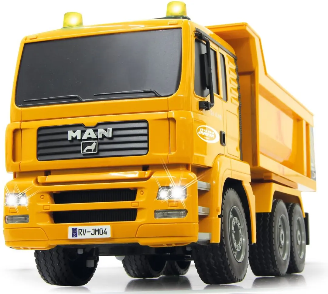 Jamara MAN Kiepwagen 1:20 2,4GHz - Geel