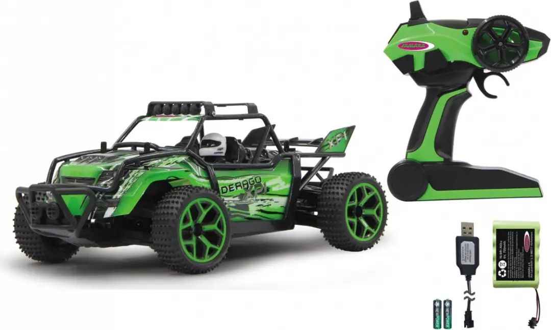 Jamara Derago XP1 4WD RC Auto 1:18 - Groen