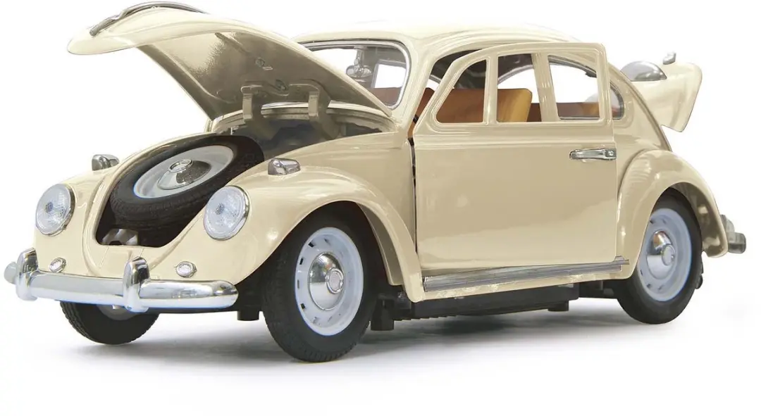 Jamara Volkswagen Kever RC Auto 405111 - 1:18 - Crèmewit - afbeelding 6 van 6