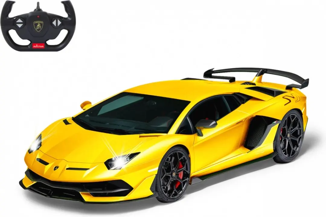 Jamara Rastar RC Lamborghini Aventador SVJ 1:14 - Geel - afbeelding 4 van 5