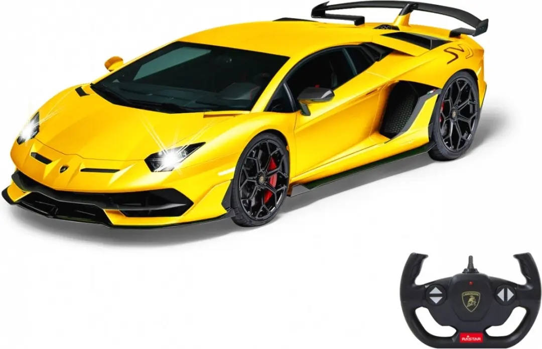 Jamara Rastar RC Lamborghini Aventador SVJ 1:14 - Geel - afbeelding 2 van 5