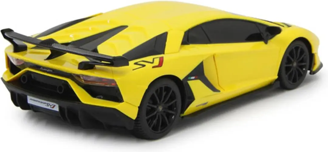 Jamara Lamborghini Aventador SVJ RC Auto 1:24 - Geel - 2,4GHz - afbeelding 4 van 6
