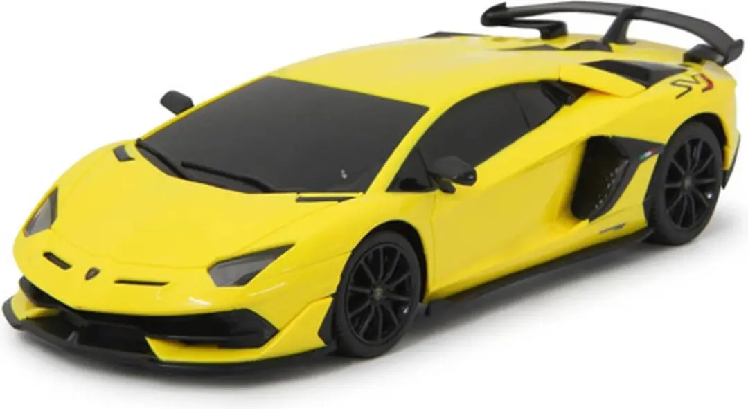 Jamara Lamborghini Aventador SVJ RC Auto 1:24 - Geel - 2,4GHz - afbeelding 6 van 6