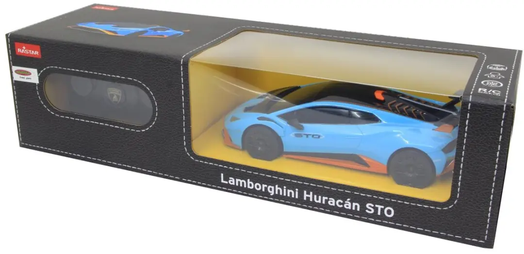 Jamara Lamborghini Huracán STO RC Auto 1:24 - Blauw - afbeelding 5 van 6