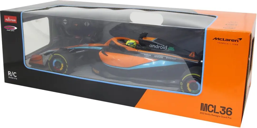 Jamara RC F1 McLaren MCL36 1:12 - 2,4GHz - Oranje - afbeelding 6 van 6
