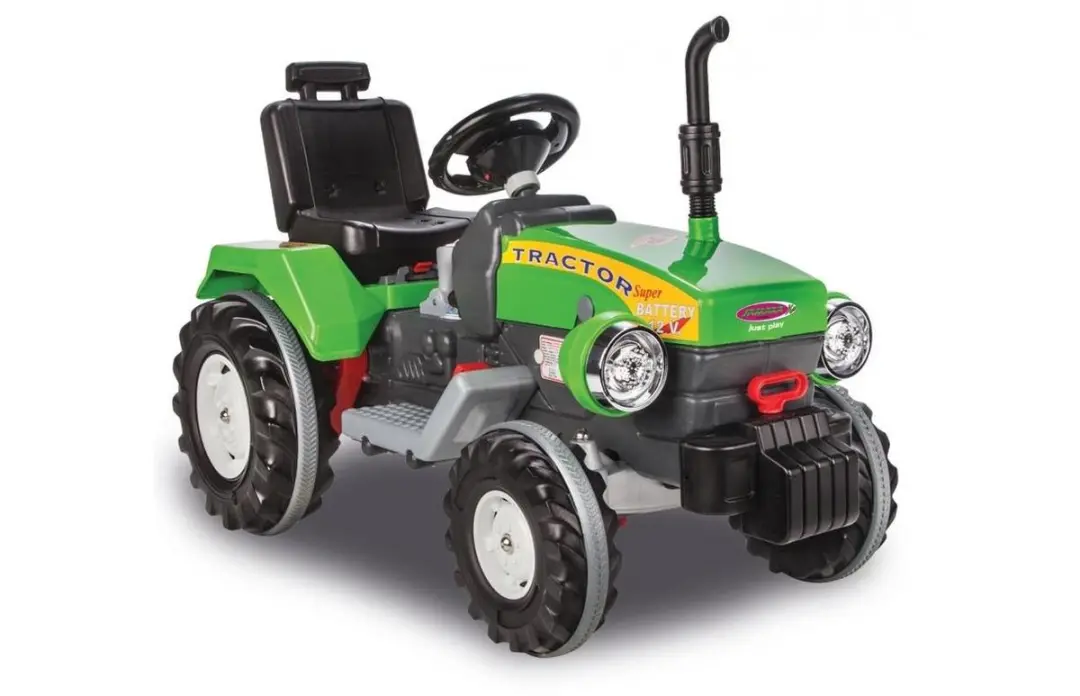 Jamara 36011601 Elektrische Kindertractor 12V - Groen - afbeelding 5 van 6