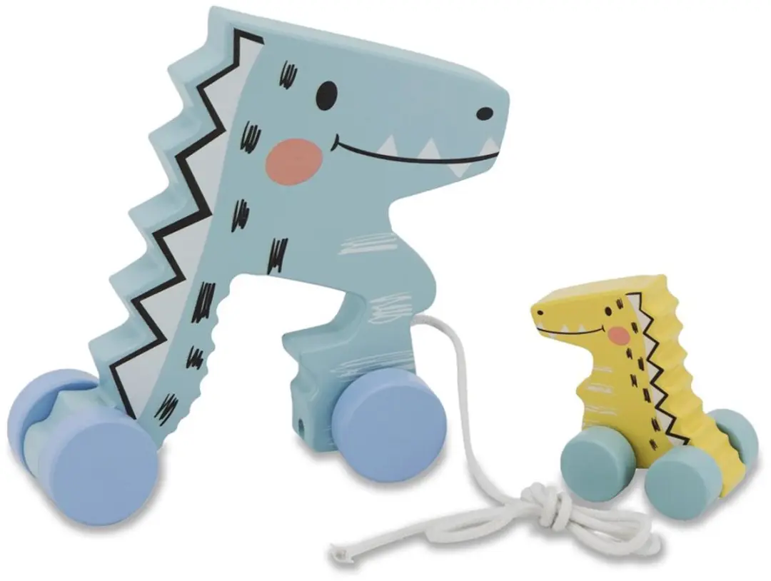 Jamara Houten Dino Trekfiguur