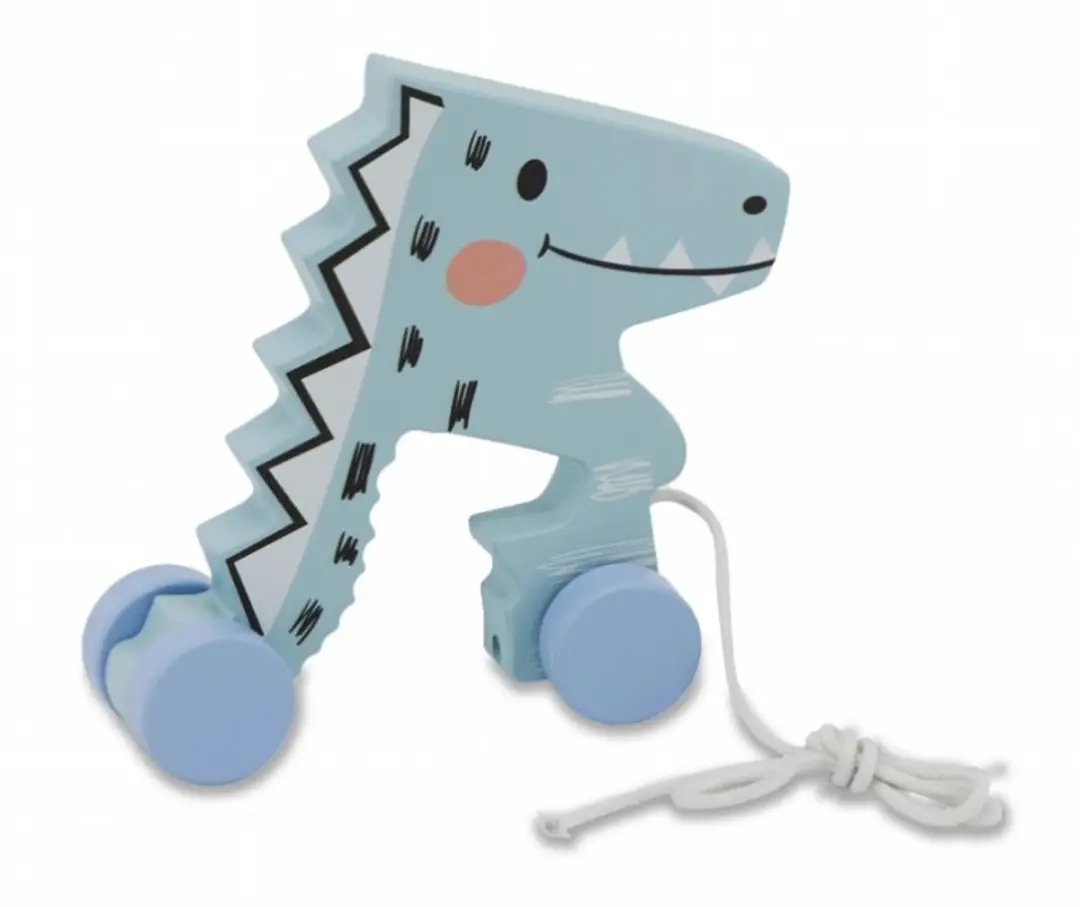 Jamara Houten Dino Trekfiguur - Meerkleurig