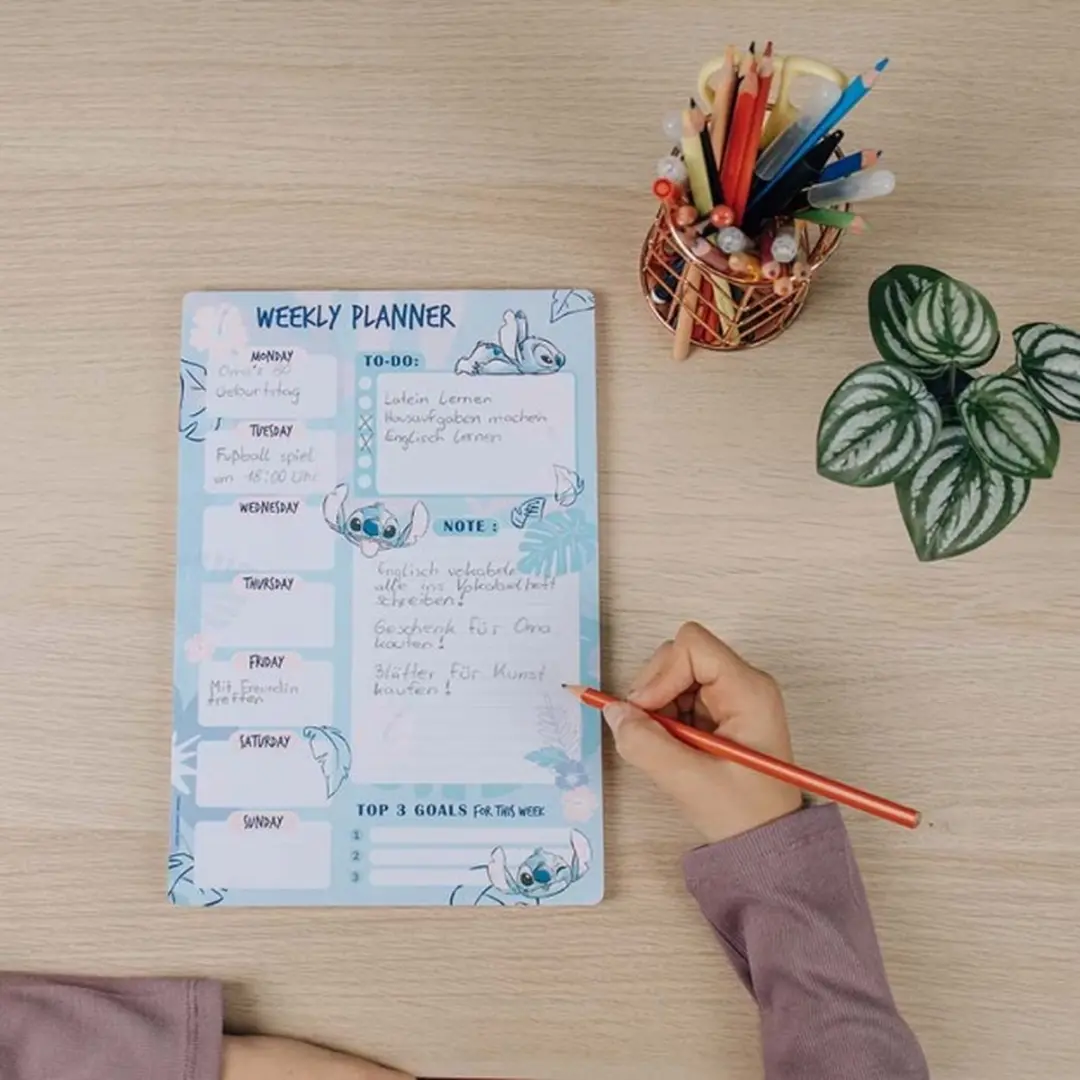 Lilo & Stitch Weekplanner - Meerkleurig