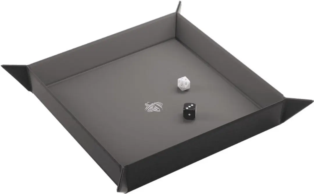 Dice Tray Magnetic Square: Grijs
