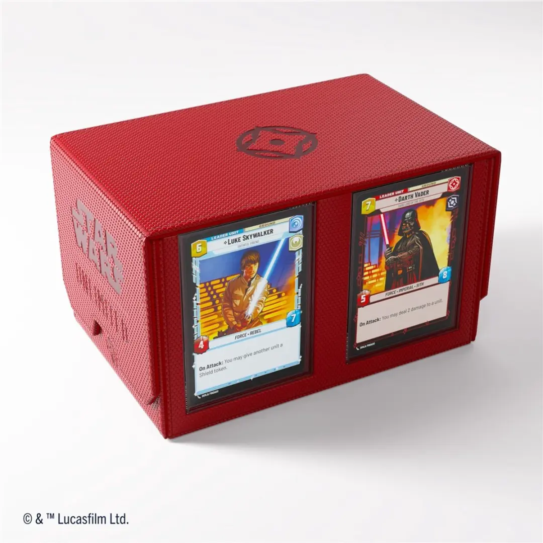 Gamegenic Star Wars Unlimited Double Deck Pod Red - Accessoires