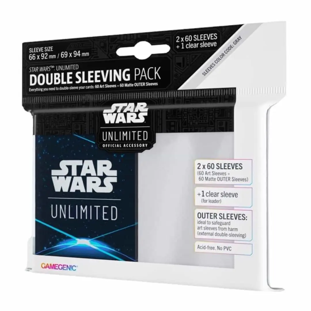 Star Wars Unlimited Double Sleeving Pack Space Blue