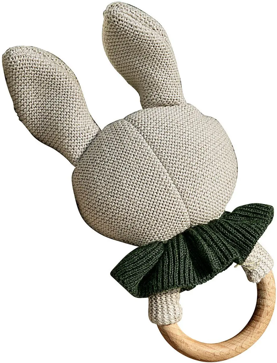 Loberon Speelring Cuddlecloud - Beige/Groen
