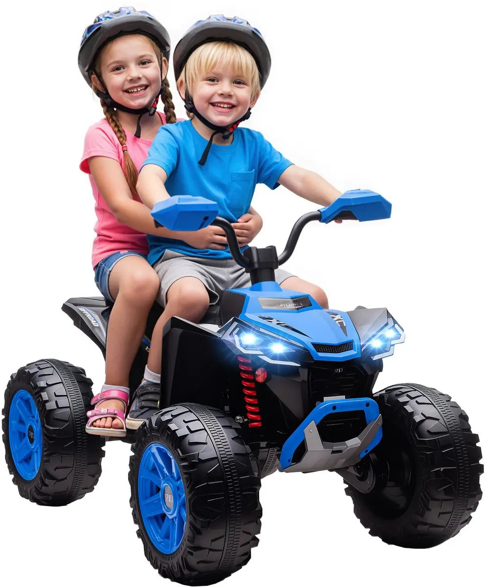 AIYAPLAY Elektrische kinderauto Kunststof, Metaal 109L x 68,5B x 76H cm Blauw