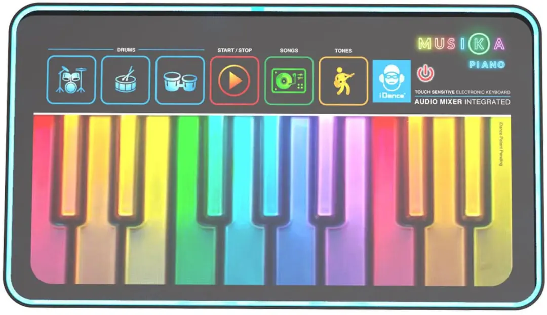 iDance Musika Piano Mini - Multicolor