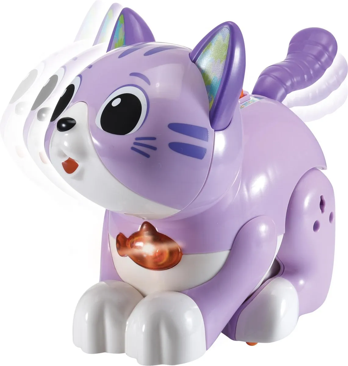 VTech Speel met mij Kitten 80-539223 - Educatief Speelgoed - 1,5-3 Jaar - Paars
