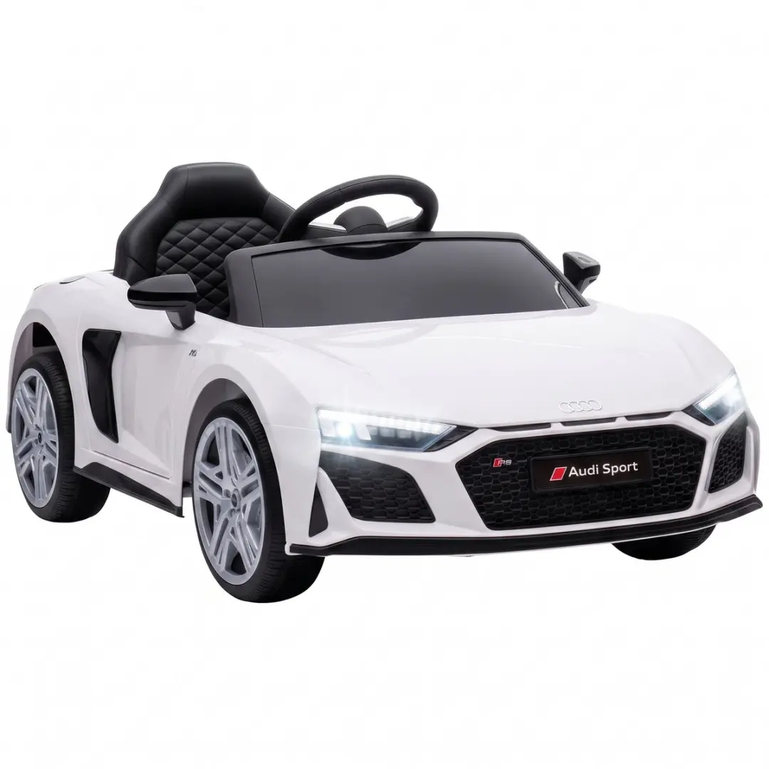 AIYAPLAY Electric Ride-on Car-Kunststoff, Stahl-107L x 58B x 44H cm-Weiß