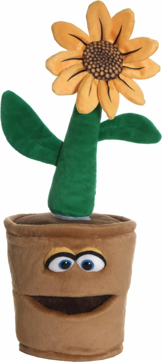 Living Puppets Volker Handpop - 44cm - Bruin-Groen