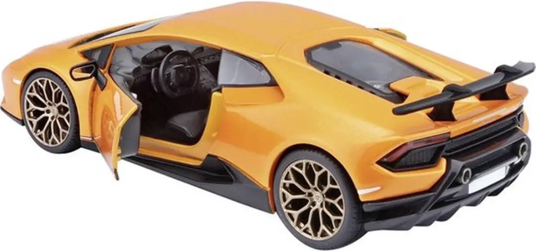 Bburago Lamborghini Huracán Performante 1:24 - Geel - afbeelding 5 van 6