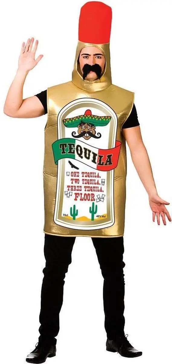 Tequila fles kostuum