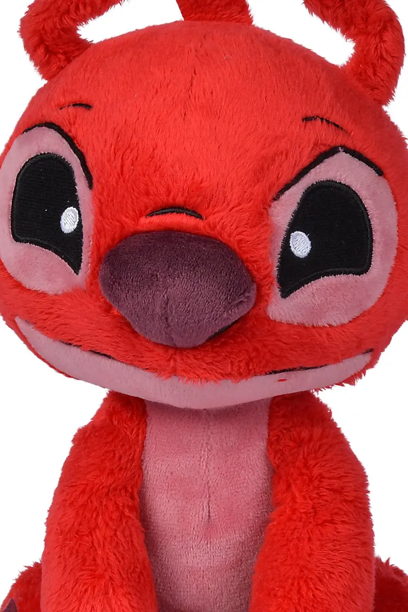 Simba Disney Lilo & Stitch Leroy Pluche - 25cm Rood