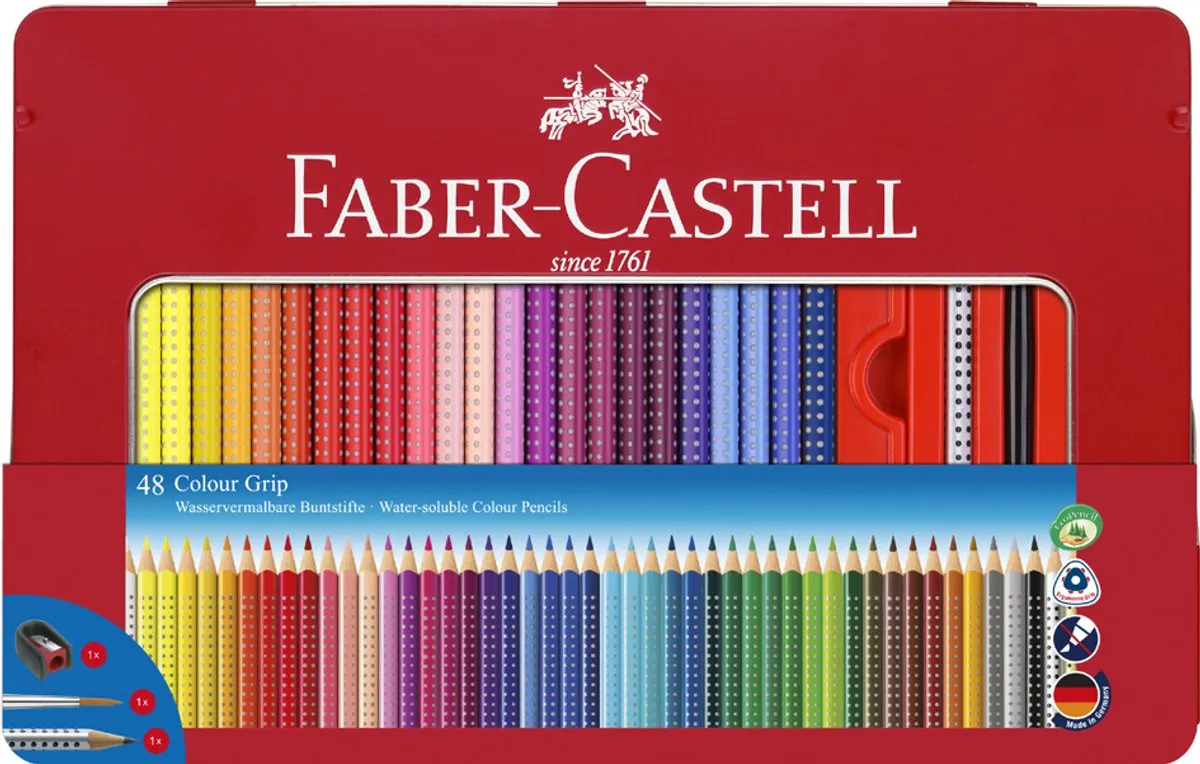 Faber-Castell Colour Grip FC-112423 Kleurpotloden - 24 Stuks - afbeelding 6 van 6