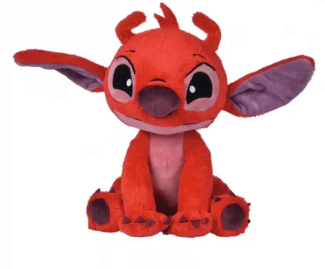 Simba Disney Lilo & Stitch Leroy Pluche 20cm - Rood