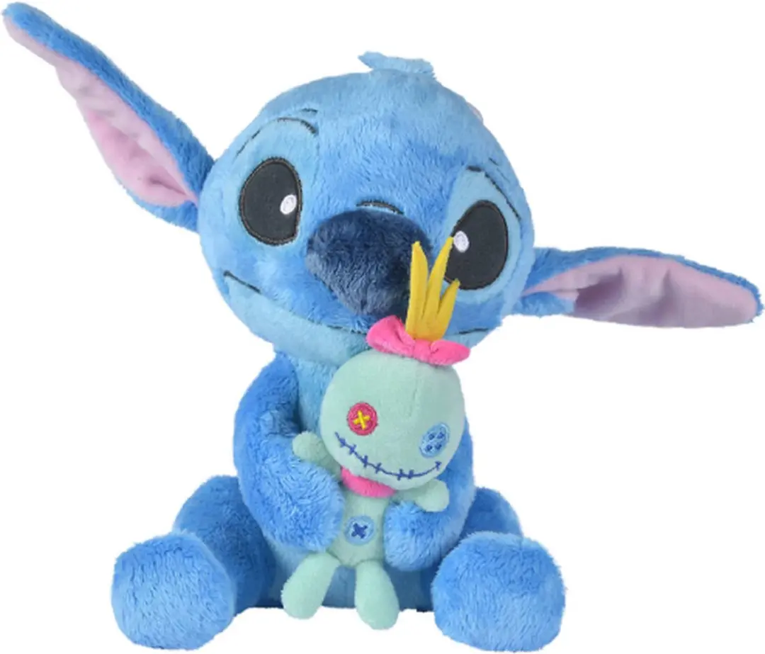 Simba Stitch Knuffel 35cm - Multi - afbeelding 3 van 3