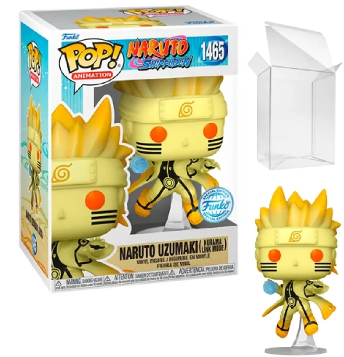 Funko Pop! Naruto Uzumaki Kurama Link Mode #1465