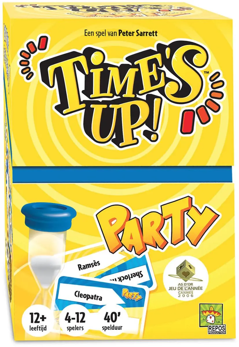 Repos Production Time's Up! Party Kaartspel - 4-12 Spelers