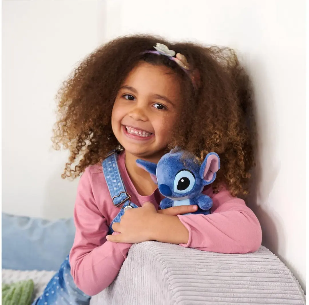 Simba Disney Lilo & Stitch Stitch Knuffel 15cm - Blauw - afbeelding 5 van 6