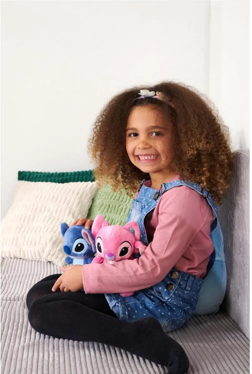 Simba Disney Lilo & Stitch Stitch Knuffel 15cm - Blauw - afbeelding 2 van 6