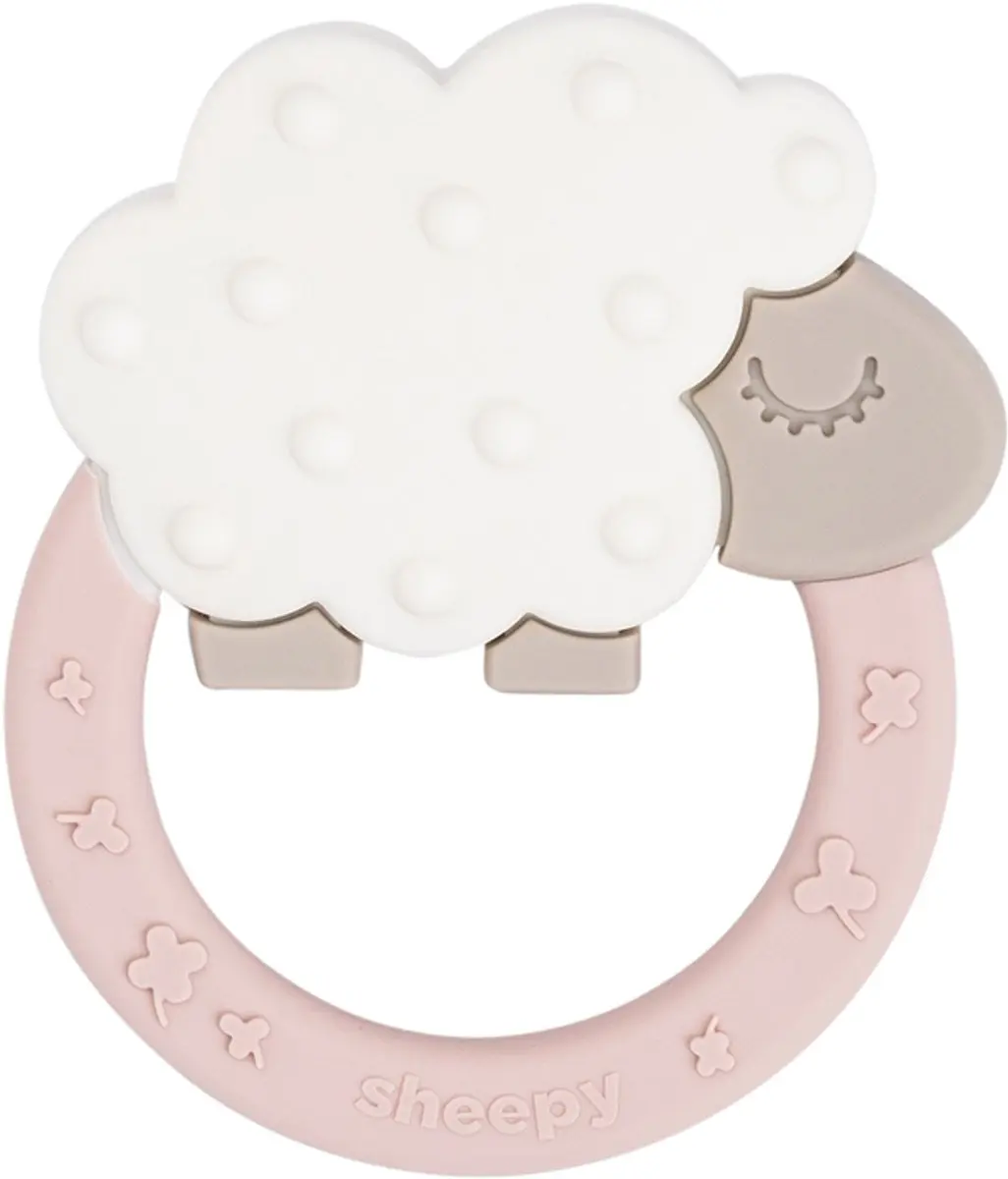 Done By Deer Bijtring Sheepy - Powder - afbeelding 4 van 5