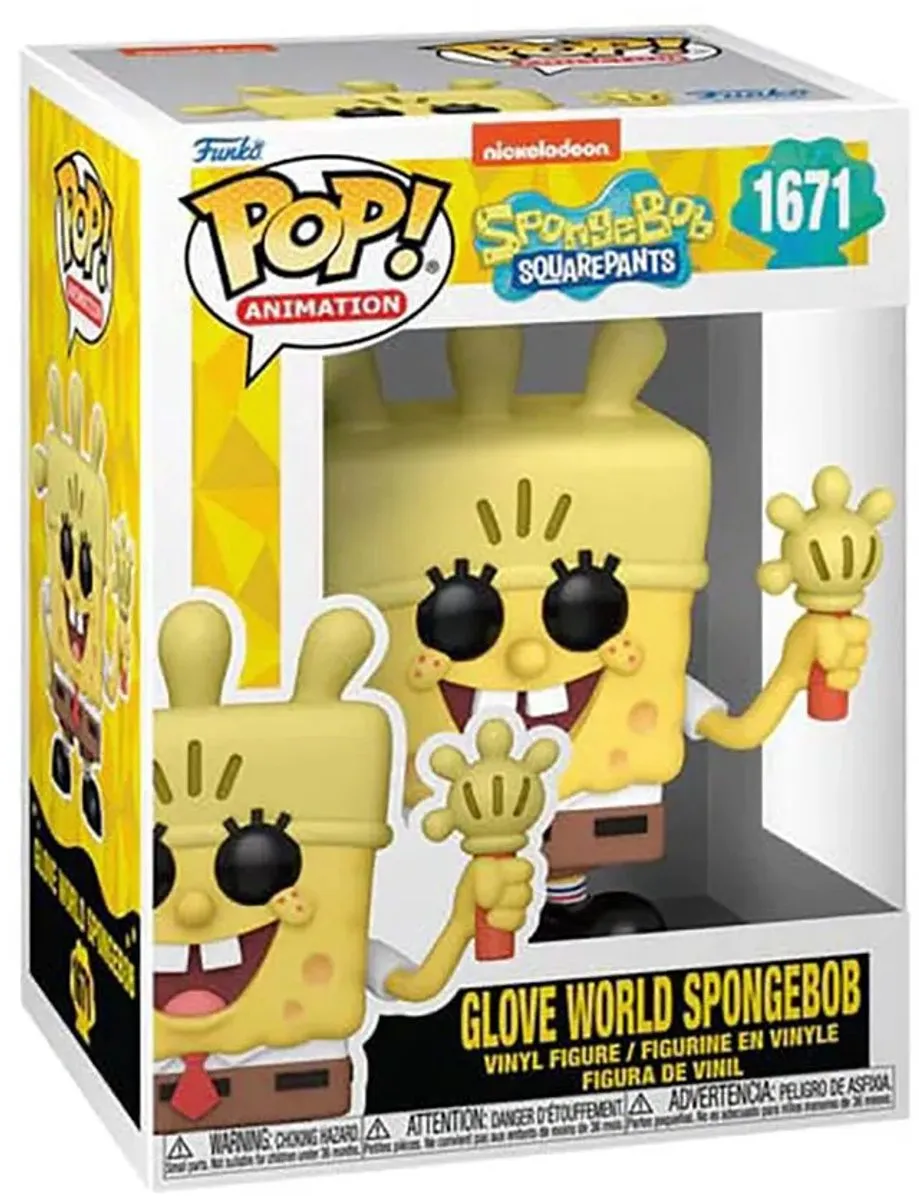 Funko Pop! Spongebob Glove World Vinyl Figuur 75734 - Multicolor - afbeelding 6 van 6