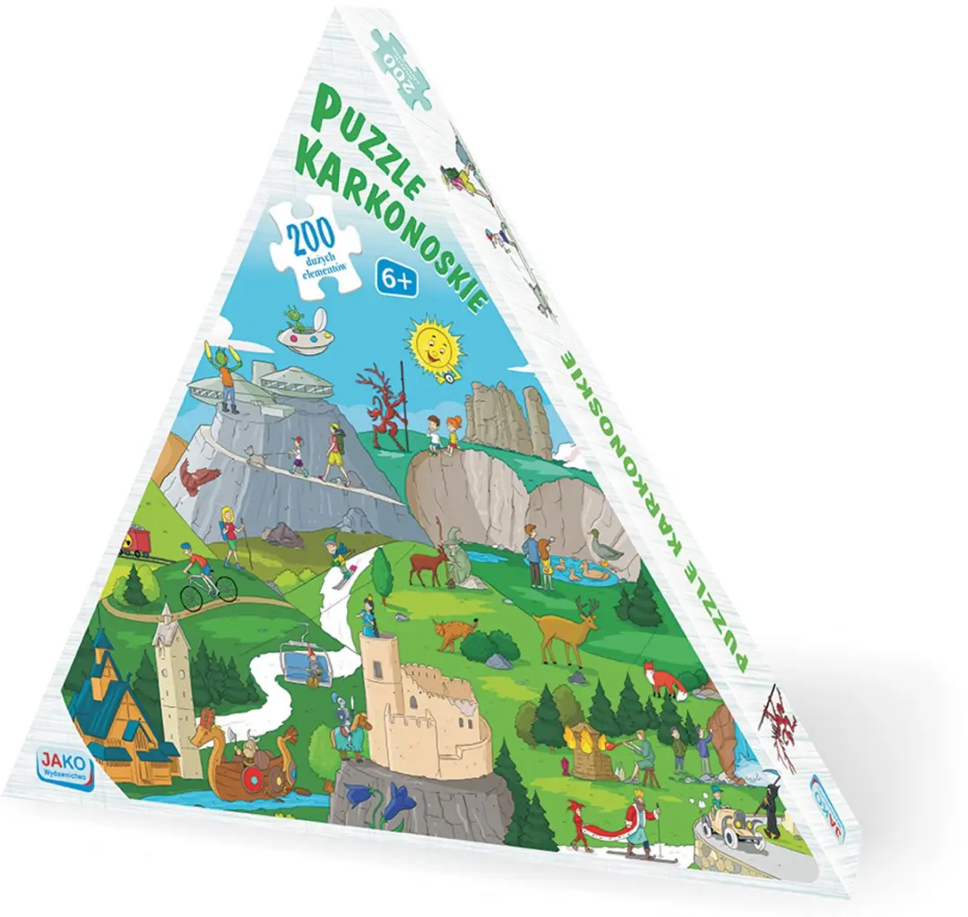 Puzzle karkonoskie 200 elementów