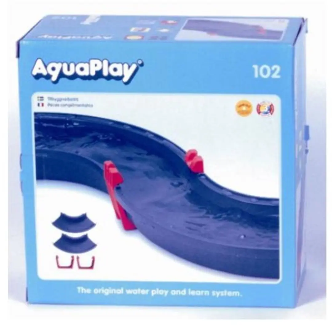 Aquaplay Big Gebogen Secties - 2 Stuks - afbeelding 2 van 6